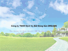 Tablet Screenshot of dreams.com.vn